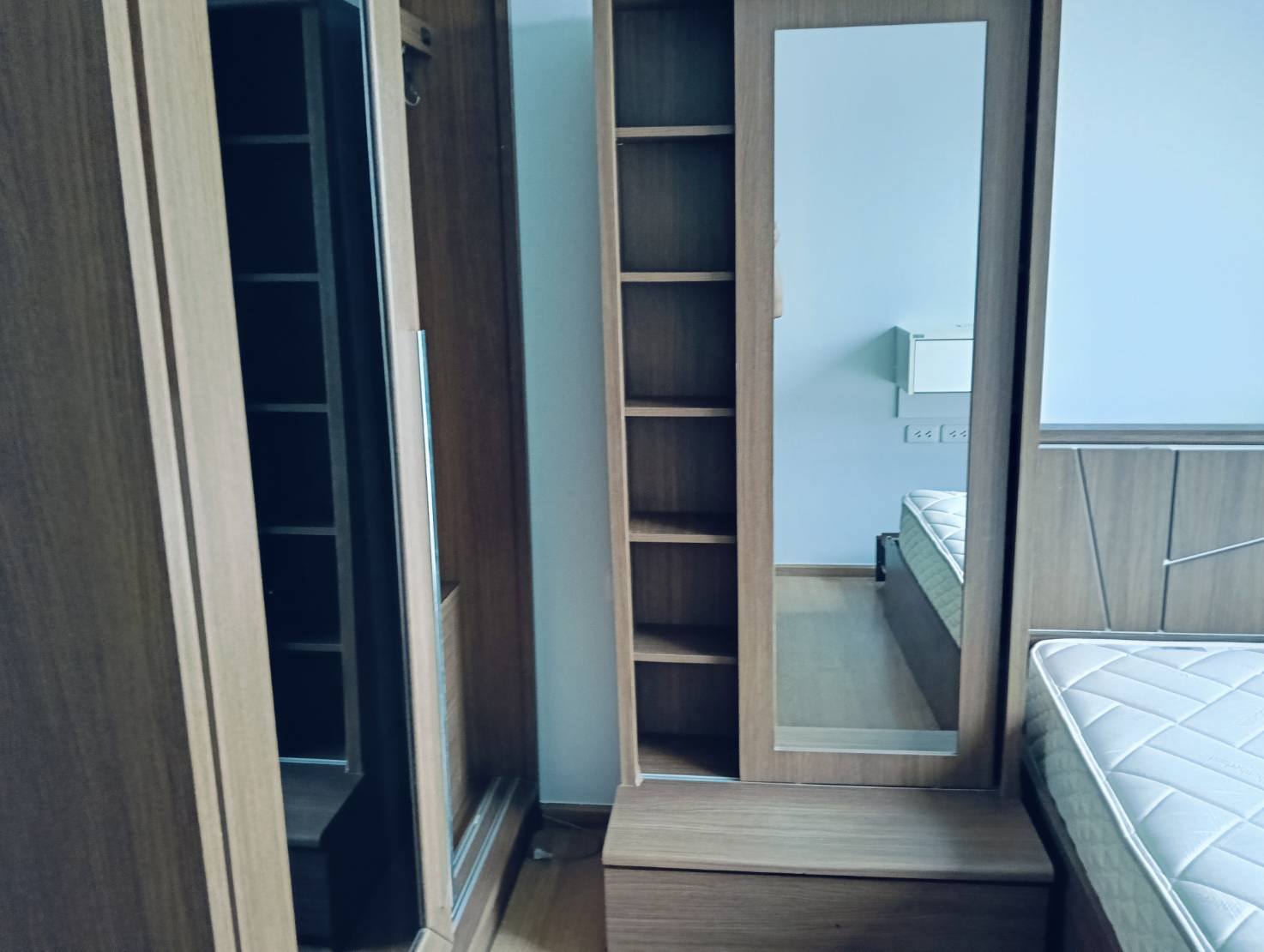 ให้เช่าห้องแบบ 1ห้องนอน 1ห้องน้ำ 1ครัวแยก โซนพื้นที่ BTS อ่อนนุช คอนโด The Base Sukhumvit 77 : เดอะ เบส สุขุมวิท 77 ขนาดห้อง 30 ตรม. ชั้น 9 ตึก B