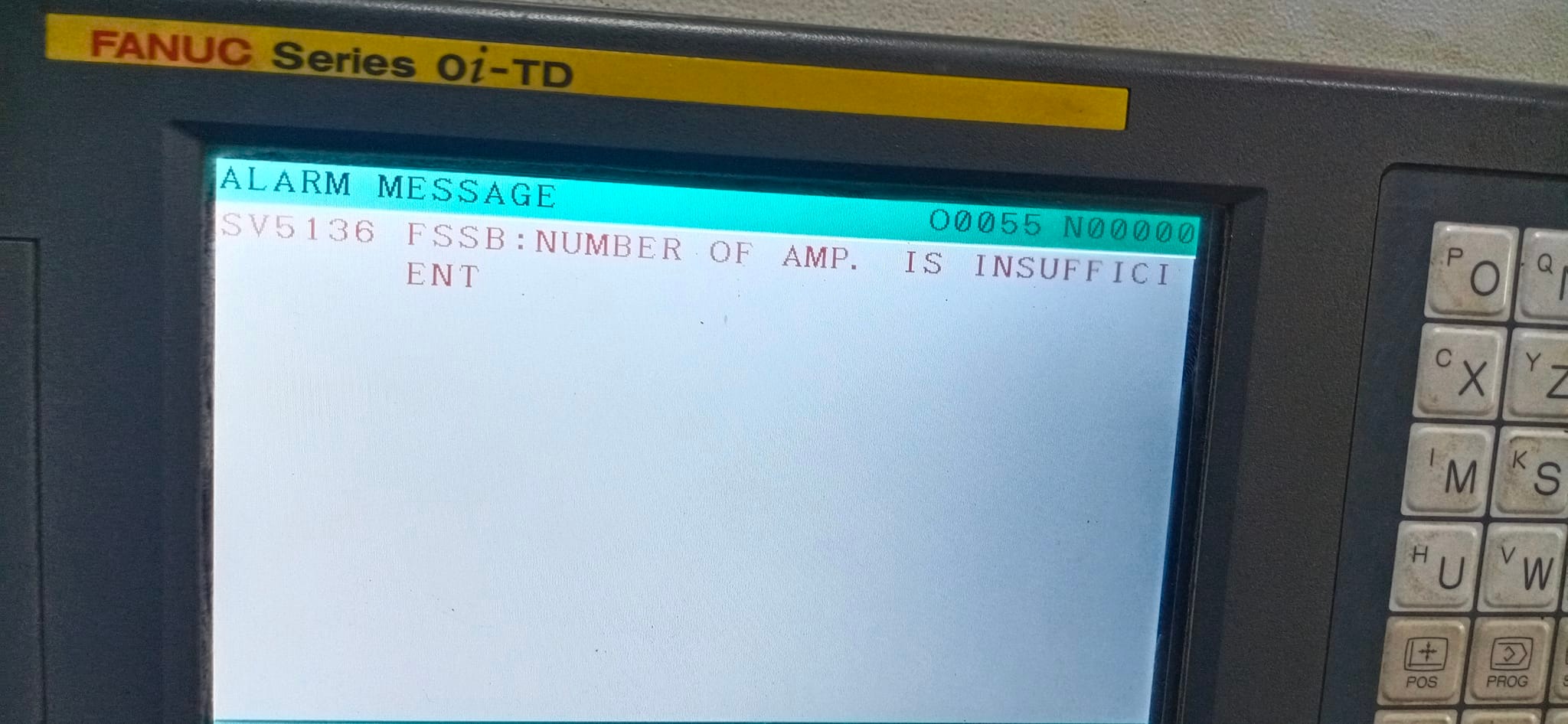 งานเปลี่ยนจอ FANUC OI-TD