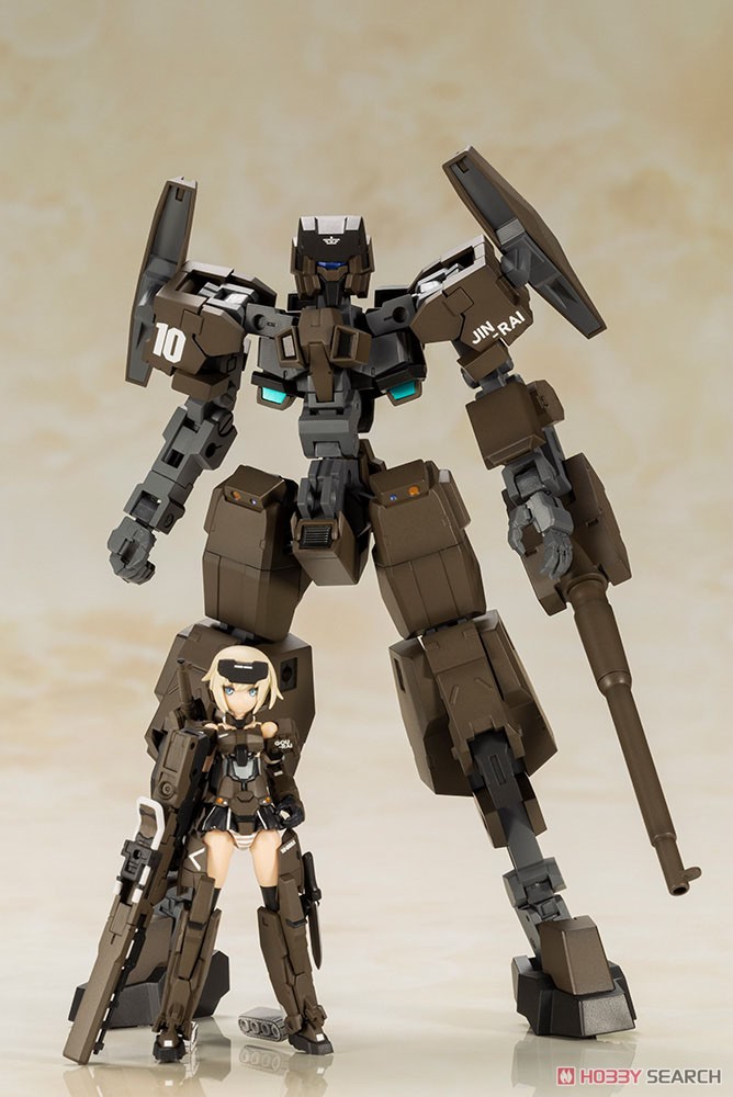 4934054032679 handscale gourai with jinrai armor- frame arms- kotobukiya