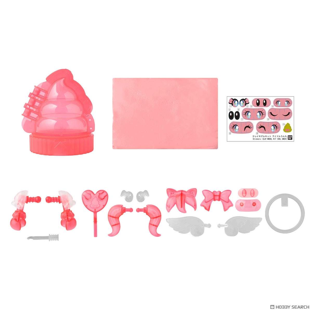 Bandai 4573102686985 CLAY MODEL KIT IDOL UNCHI