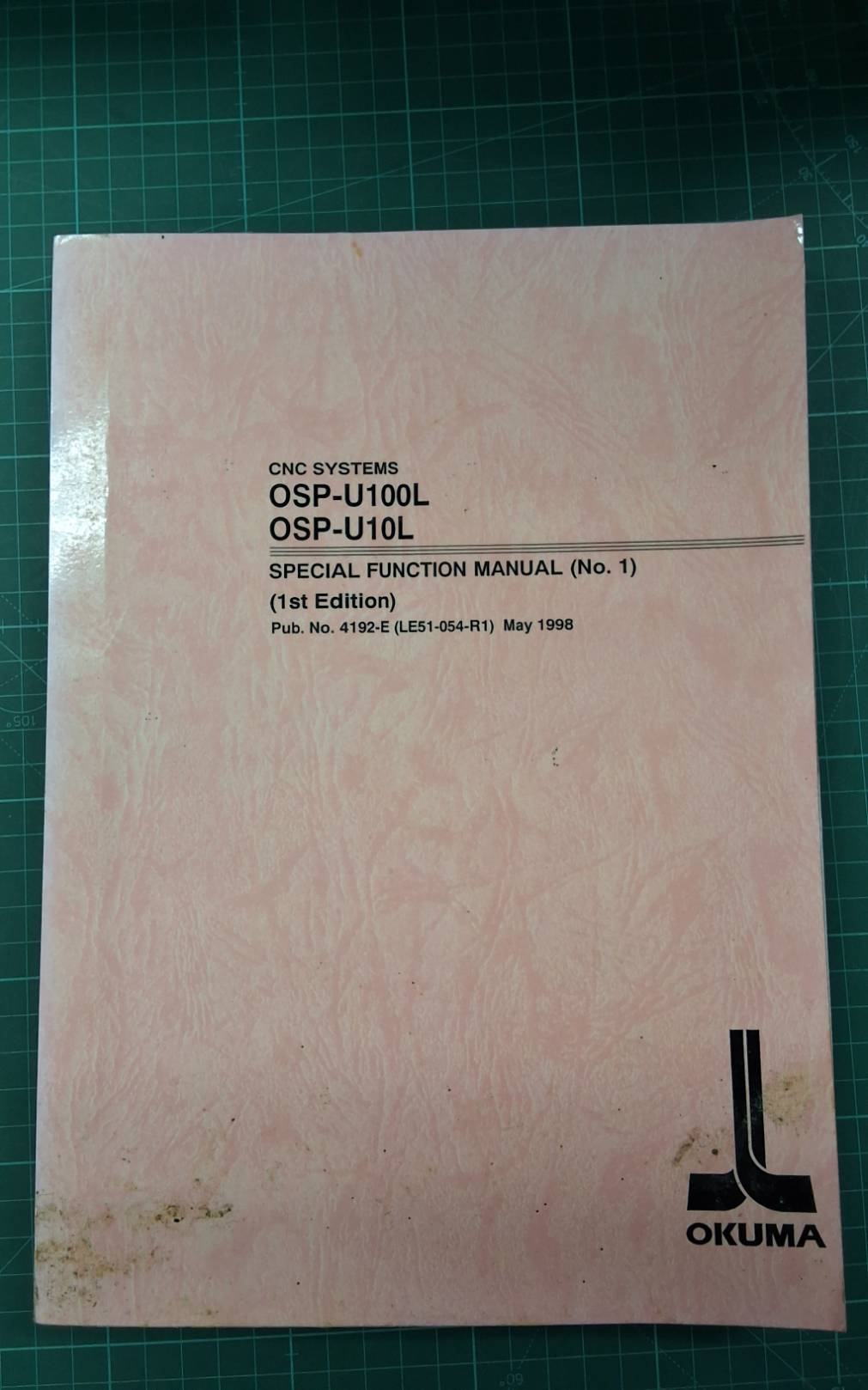 OKUMA OSP-U100L , OSP-U10L SPECIAL FUNCTION MANUAL (N0.1) WIRING DIAGRAM
