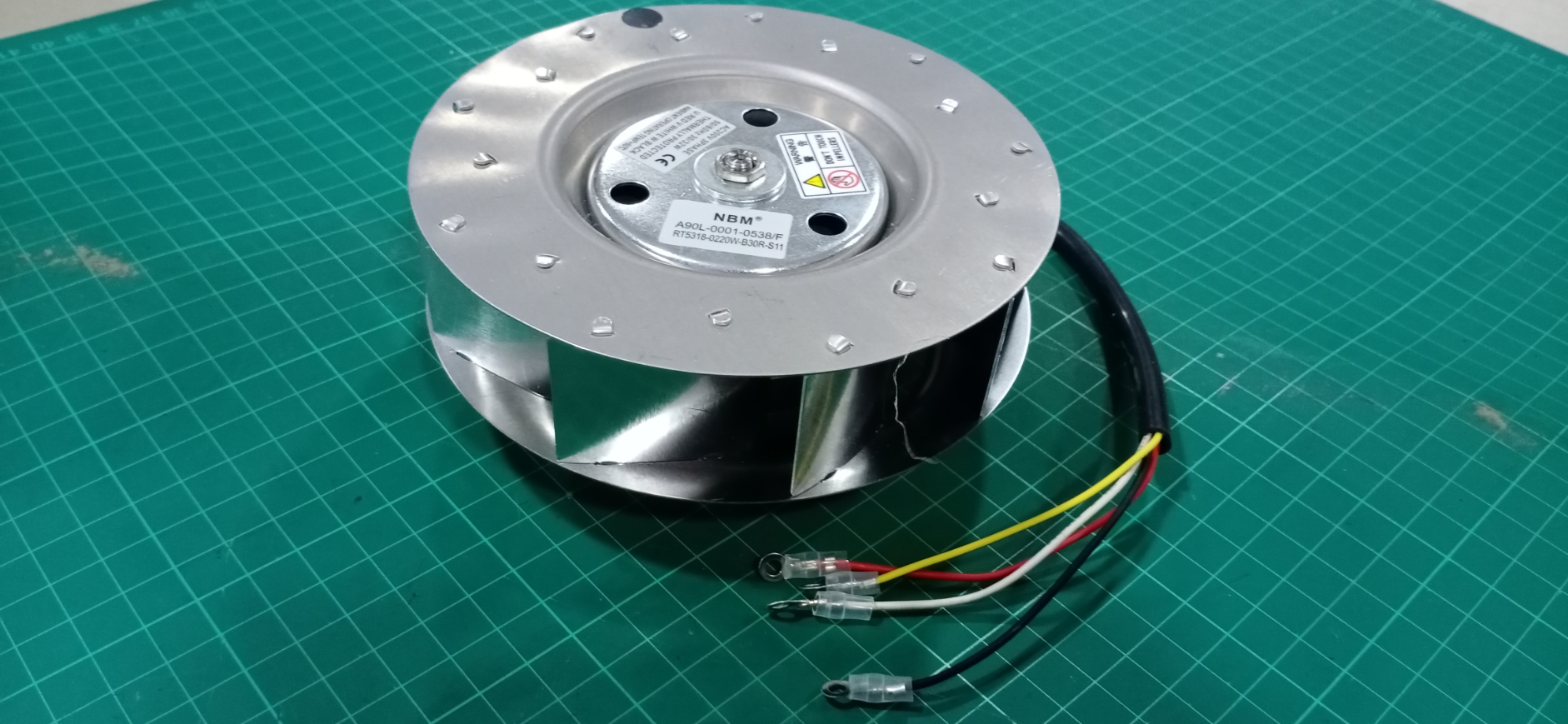 FANUC A90L-0001-0538/F RT5318-0220W-B30R-S11 SPINDLE FAN MOTOR
