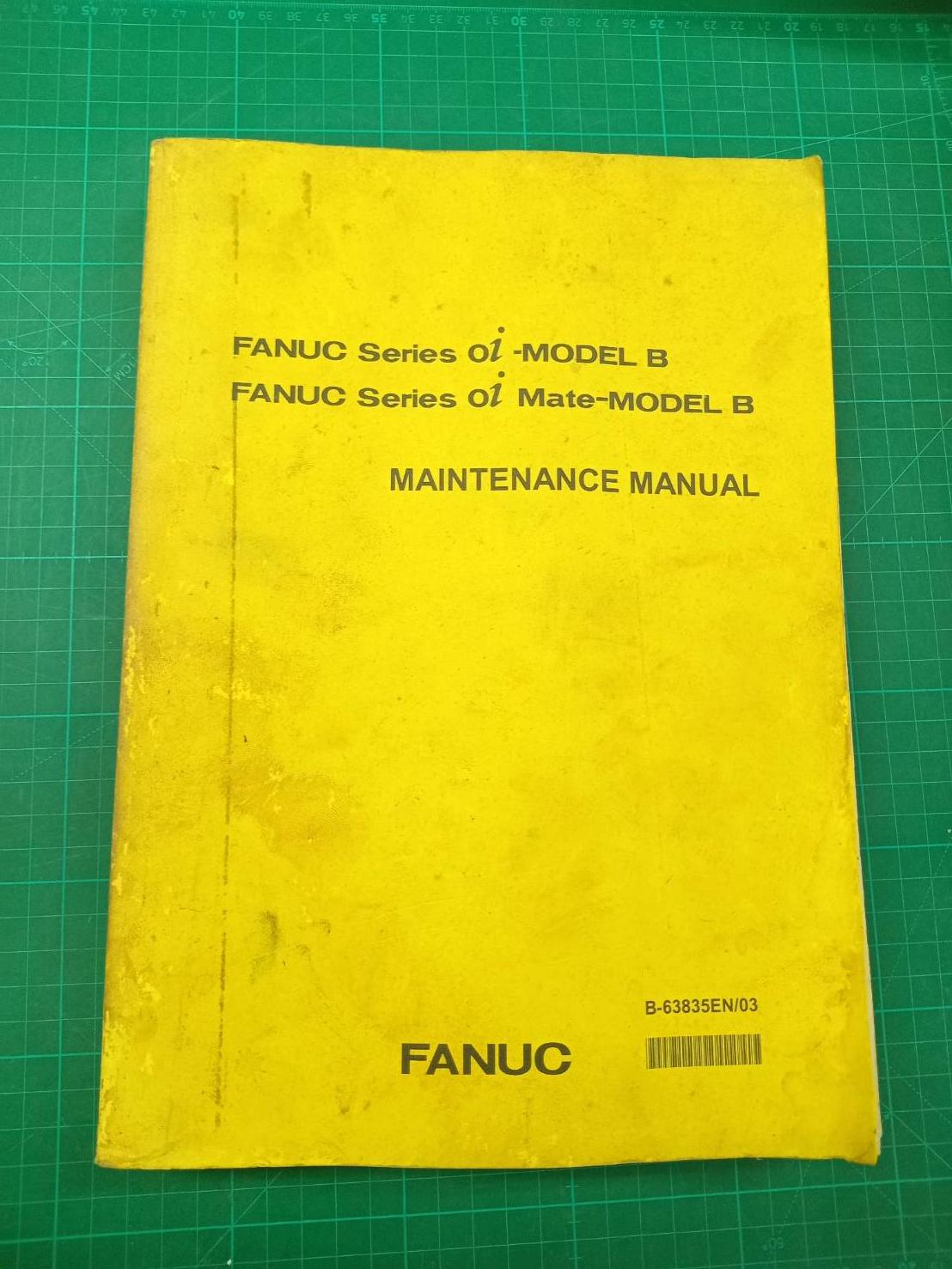 FANUC SERIES Oi-MODEL B/Oi-MODEL B MAINTENANCE MANUAL