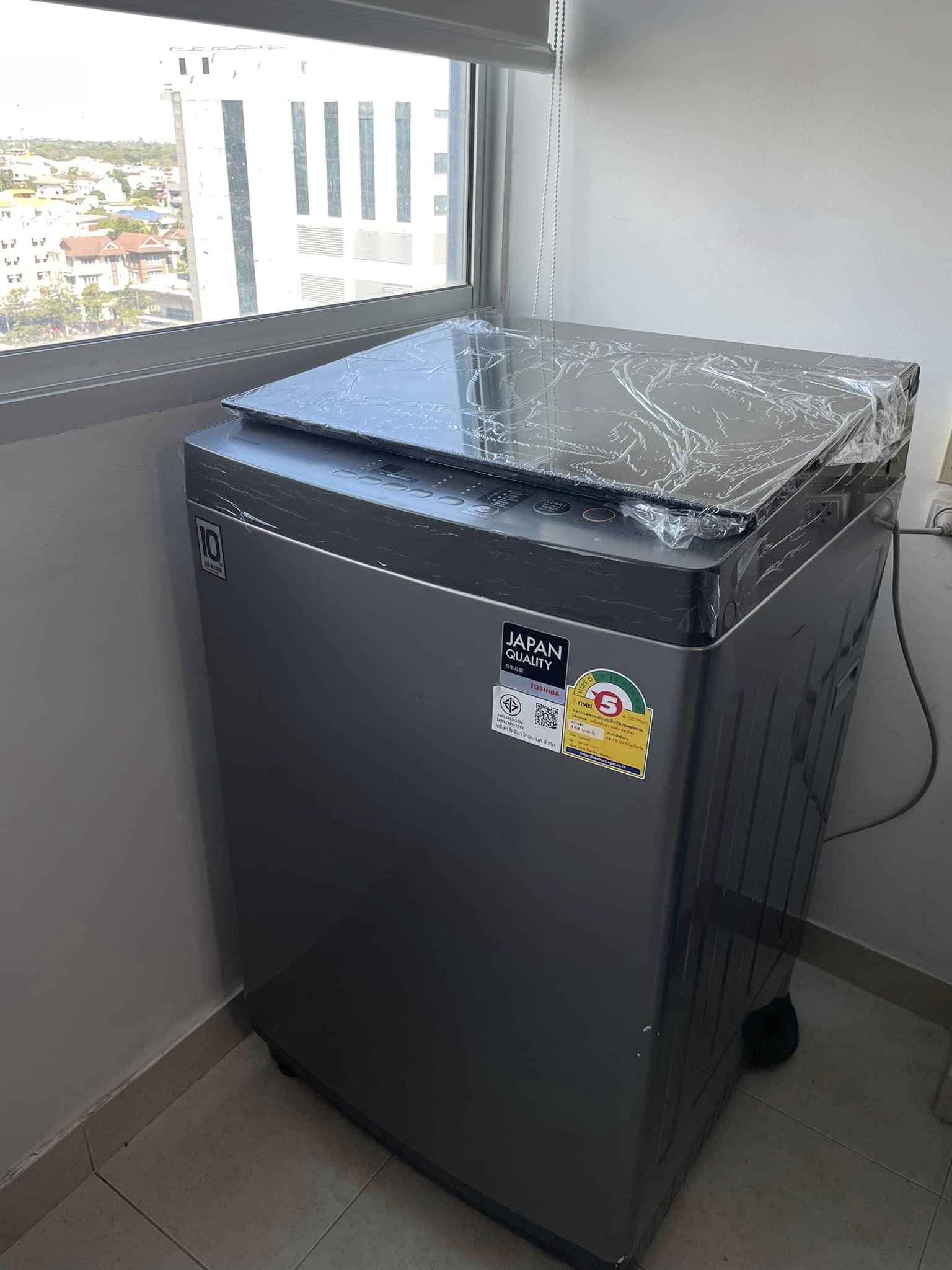 ให้เช่า Supalai Park Kaset (ศุภาลัย ปาร์ค เกษตร) เครื่องซักไฟฟาครบมีเครื่องซักผ้า