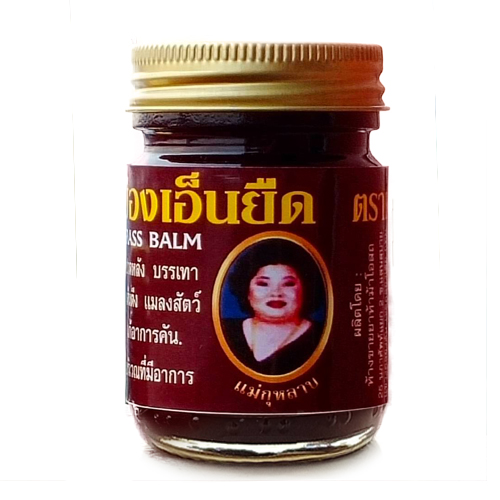 ยาหม่องเอ็นยึดแม่กุหลาบ (50 กรัม)