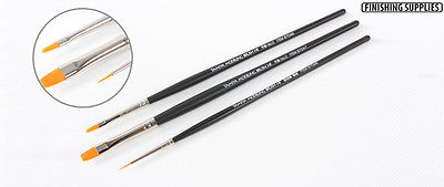 87067 Modeling Brush HF Standard Set เซตพู่กัน 3 ด้ามดำ 4950344075836