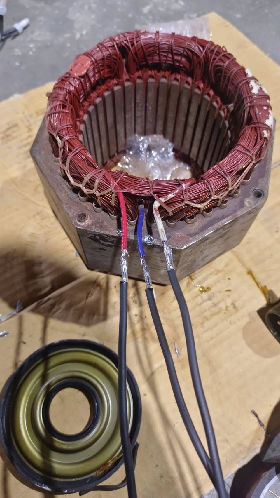 งานซ่อม Servo motor 2 ลูก ของ Fanuc