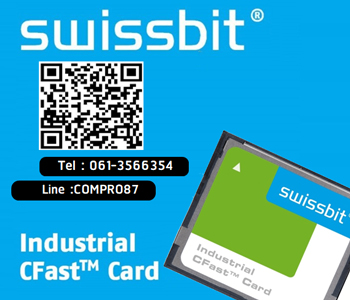 SWISSBIT,CFAST Card,16GB, Industrial Grade,Industrial Temp,for Industrial Machine