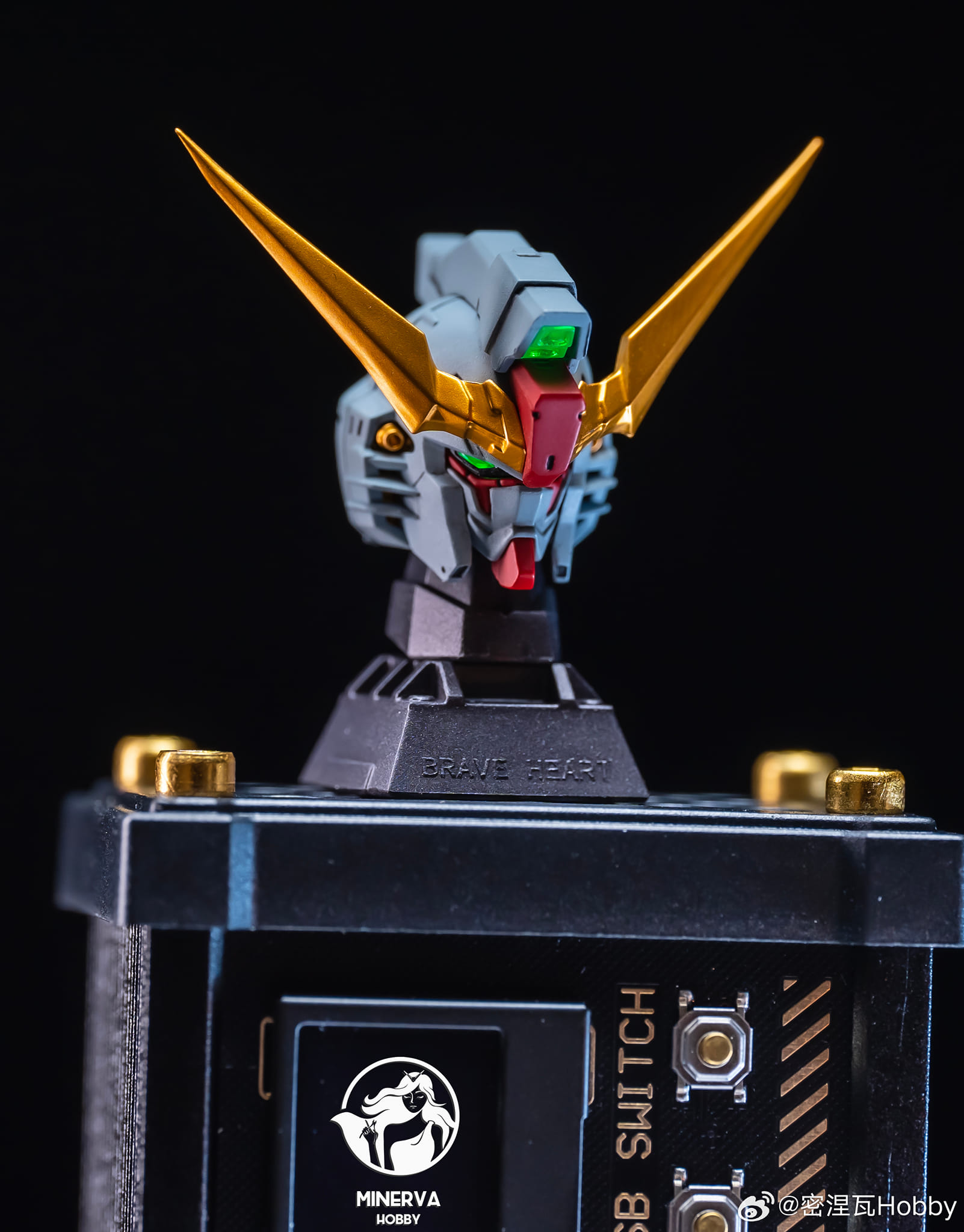 6711306711301 MG Destiny Gundam Head Sculpt Unit [Minerva hobby] 1/100 Kepala & Keyboard Caps