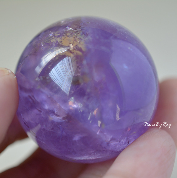 ลูกกลมหินอเมทริน(Ametrine)