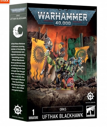 Warhammer 5011921204144 Orks: ufthak blackhawk