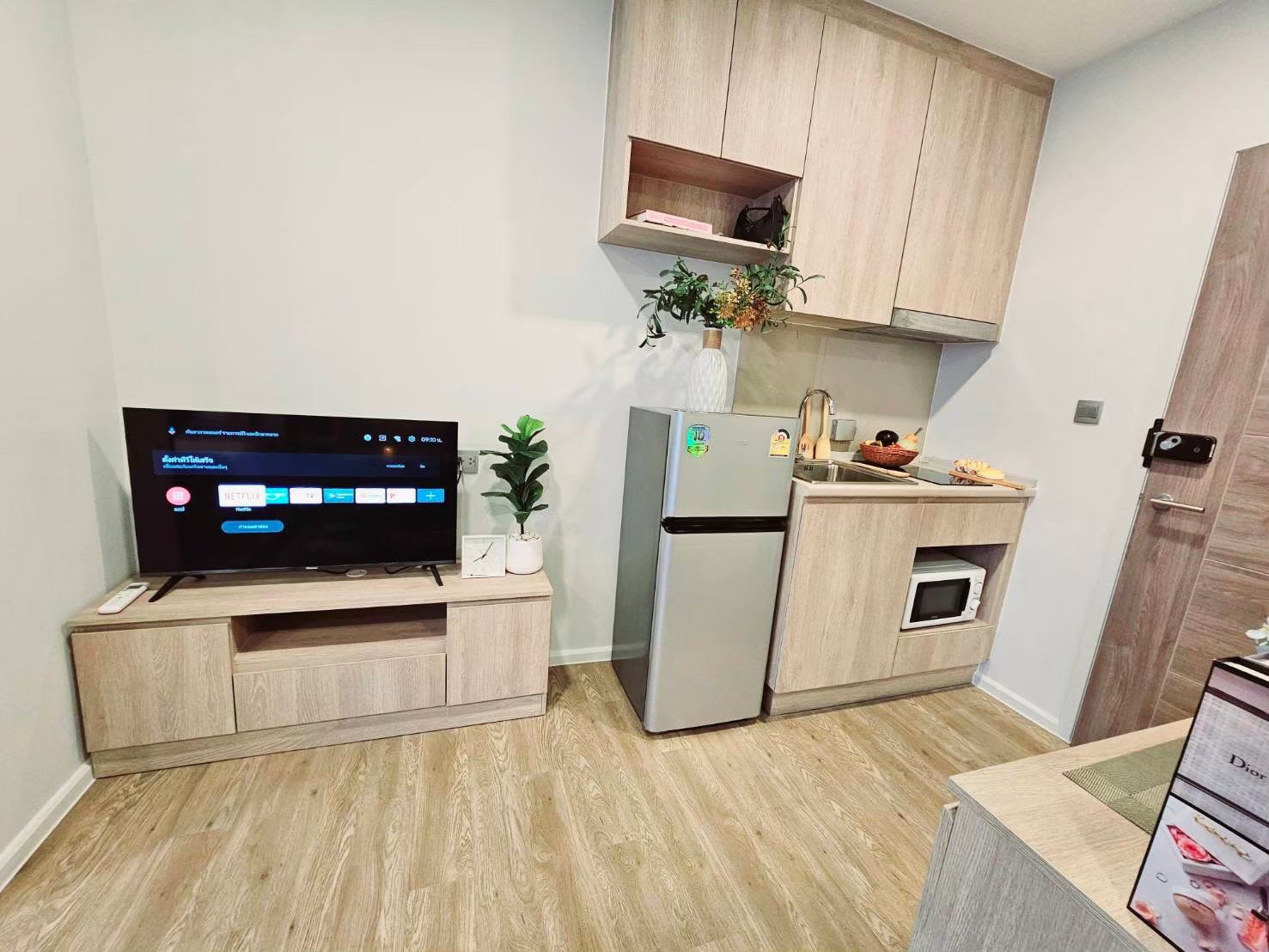 คอนโด โมดิซ สุขุมวิท 50 (Modiz Sukhumvit 50) High Rise โซนพื้นที่ BTSอ่อนนุช ให้เช่าห้องแบบ 1ห้องนอน 1ห้องน้ำ ขนาดห้อง 24 ตรม. ชั้น 7 ตึก B