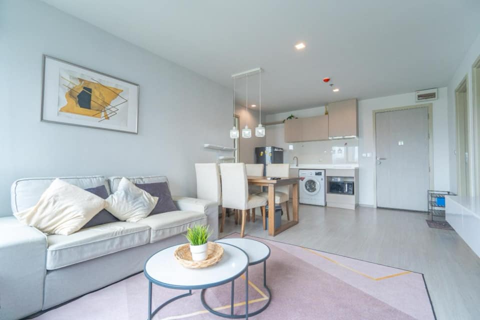 ปล่อยเช่าคอนโด Life Ladprao (ไลฟ์ ลาดพร้าว) - 2ห้องนอน 1ห้องน้ำ 1ห้องนั่งเล่น - ใกล้ BTS ห้าแยกลาดพร้าว - ขนาดห้อง 61 ตรม. ชั้น 14 ตึก A