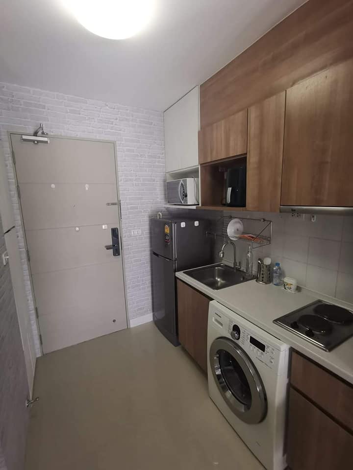 ปล่อยเช่าคอนโด IDEO Mix Sukhumvit 103 (ไอดีโอ มิกซ์ สุขุมวิท 103) - มีเครื่องซักผ้าพร้อมเฟอร์เครื่องใช้ไฟฟ้าครบครั้น - การเดินทาง: ติด BTS อุดมสุข