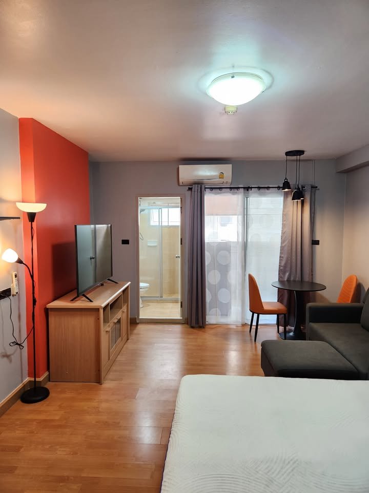 คอนโด City Home Sukhumvit (ซิตี้ โฮม สุขุมวิท) Low Rise โซนพื้นที่ เดิน 100 เมตร จาก BTS อุดมสุข ให้เช่าห้องแบบ Studio 1ห้องน้ำ ขนาดห้อง 30 ตรม. ชั้น 5