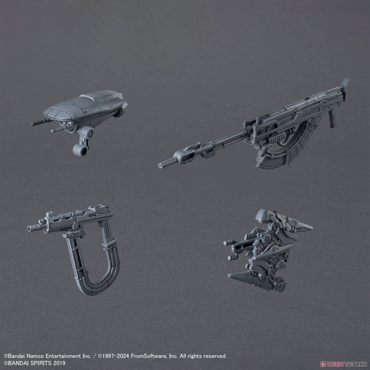 Bandai 4573102671691 30MM ARMORED CORE VI FIRES OF RUBICON SCHNEIDER NACHTREIHER/40E STEEL HAZE