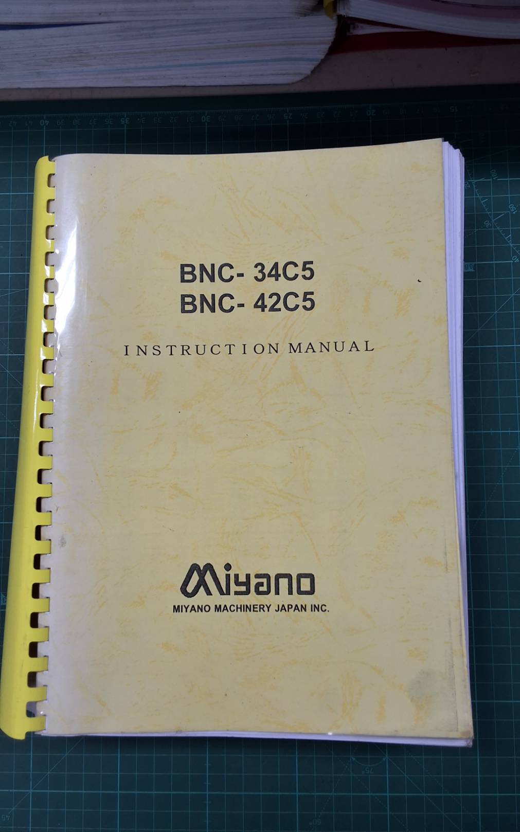 MIYANO BNC-34C5 BNC-42C5 WIRING LADDER DIAGRAM