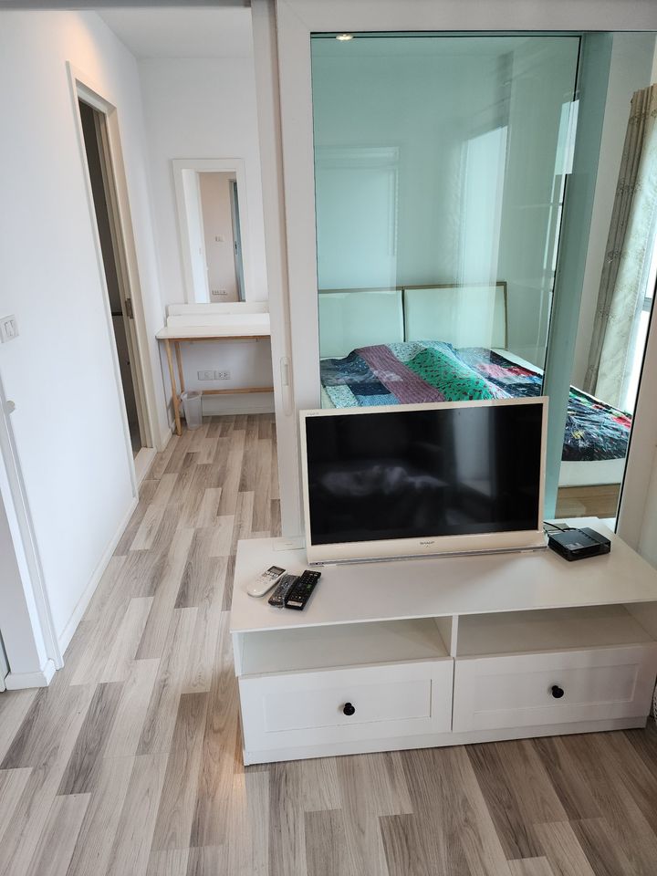 ปล่อยเช่าคอนโด The Key Chaeng Wattana (เดอะ คีย์ แจ้งวัฒนะ) - 1ห้องนอน 1ห้องน้ำ 1ห้องนั่งเล่น - ใกล้ MRT ศรีรัช - ขนาดห้อง 37.6 ตรม. ชั้น 14 ตึก B