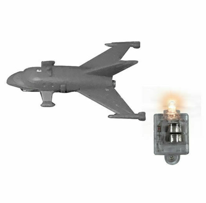 (เหลือ1ชิ้น ทักแชทก่อนโอน) 197555 ultimate luminous ultraman sp led+jet VTOL(เทา)
