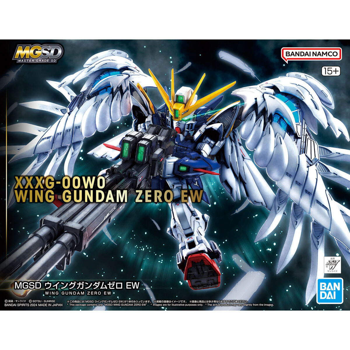 Bandai 4573102674326 MGSD WING GUNDAM ZERO EW