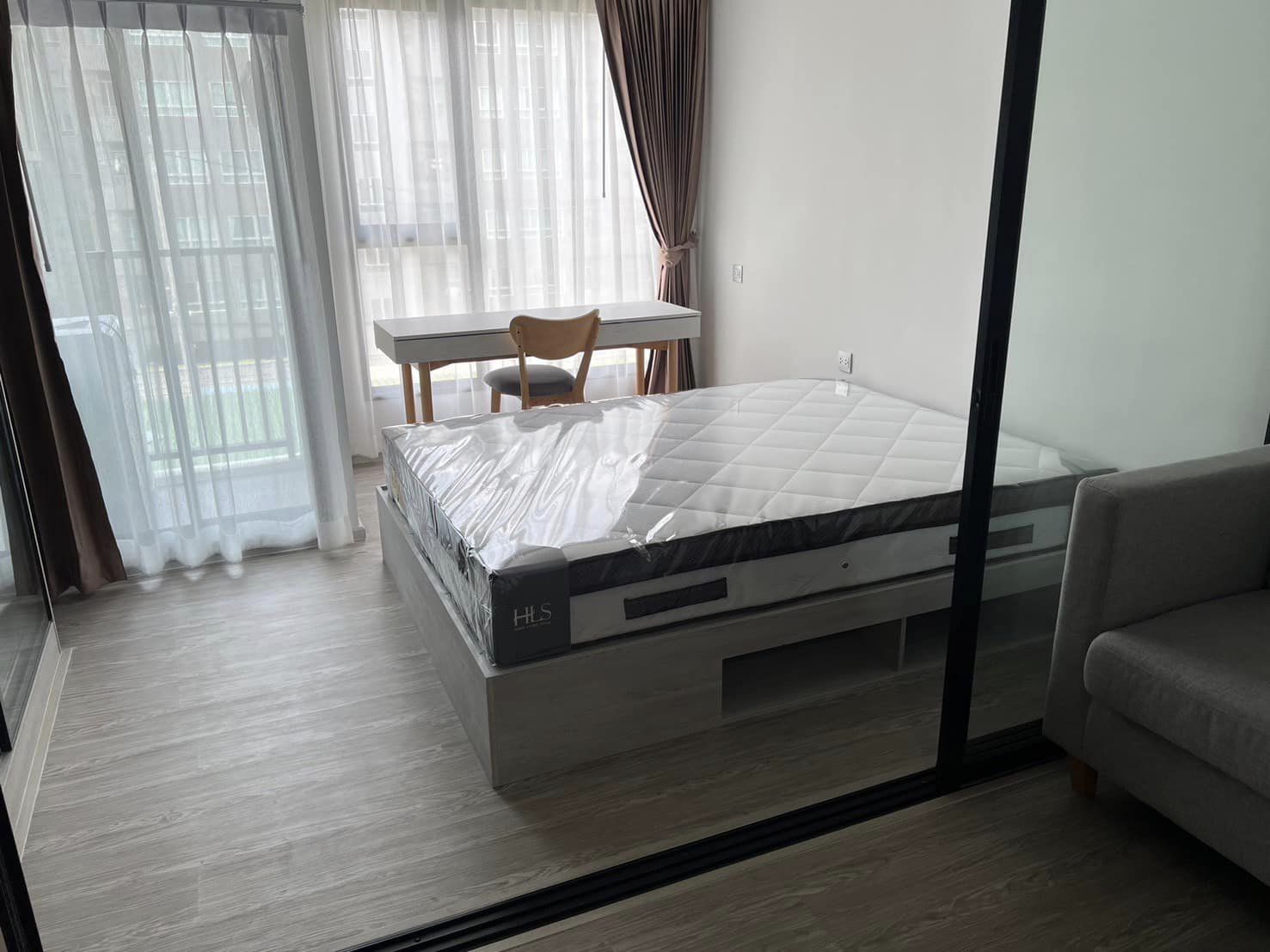 ปล่อยเช่าคอนโด KAVE Seed Kaset (เคฟ ซี้ด เกษตร) - ห้องใหม่มือแรกมาแล้วเฟอร์เครื่องใช้ไฟฟ้าครบครั้น - การเดินทาง: ใกล้ BTS เสนานิคม