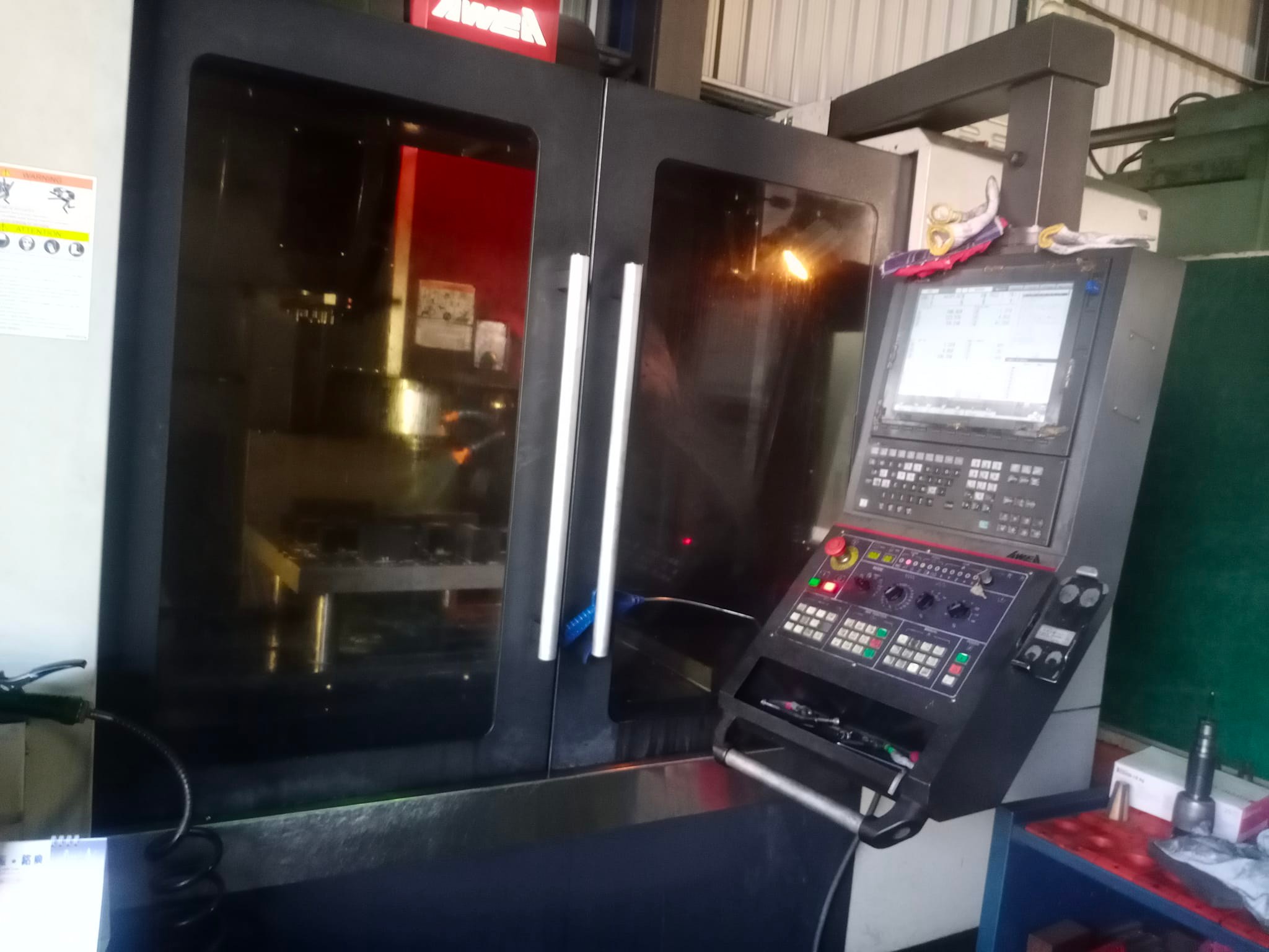 MITSUBISHI M80 CNC controller กับงานเปลี่ยน Handle