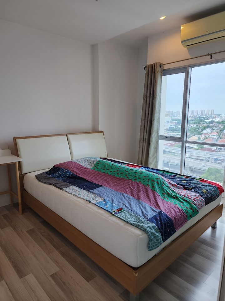 ปล่อยเช่าคอนโด The Key Chaeng Wattana (เดอะ คีย์ แจ้งวัฒนะ) - 1ห้องนอน 1ห้องน้ำ 1ห้องนั่งเล่น - ใกล้ MRT ศรีรัช - ขนาดห้อง 37.6 ตรม. ชั้น 14 ตึก B