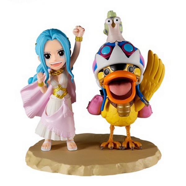 Banpresto 4983164895599 One Piece WCF Log Stories-Nefeltari Vivi & Karoo