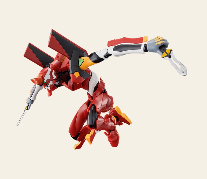 BLOKEES 810181531435 ULTRA ACTION FIGURE - EVANGELION 73512 - LEGACY EDITION - EVANGELION UNIT 02