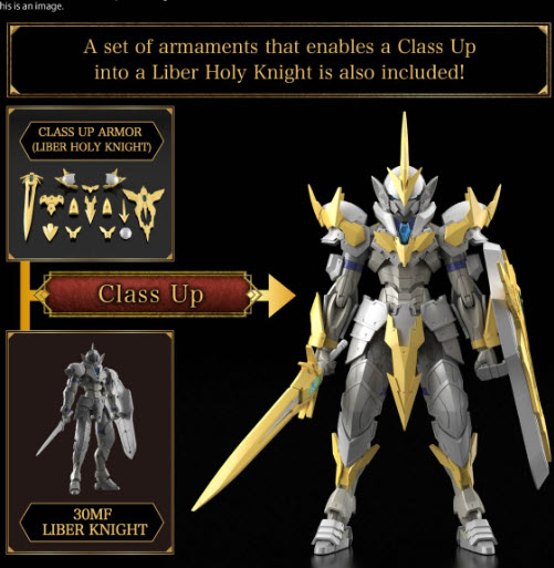 Bandai 4573102671653 30MF LIBER HOLY KNIGHT
