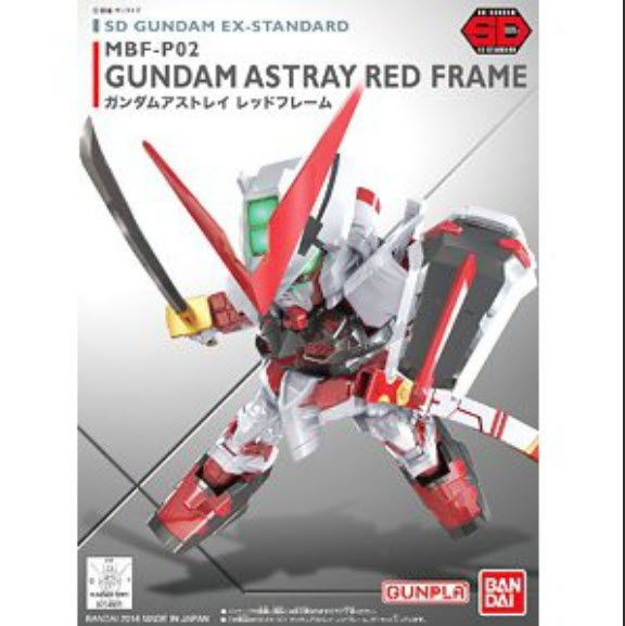 Bandai 4573102656216 sd ex-standard 007 Gundam Astray Red Frame 600yen