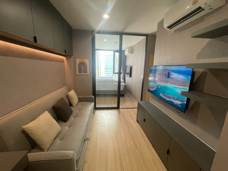 ให้เช่าคอนโด Skyrise Avenue Sukhumvit 64 (สกายไรส์ อเวนิว สุขุมวิท 64) - โซนพื้นที่ BTS ปุณณวิถี ตรงข้ามทรู ดิจิทัล - ห้องแบบ 1ห้องนอน 1ห้องน้ำ - ขนาดห้อง 29 ตรม. ชั้น 45 ตึก D