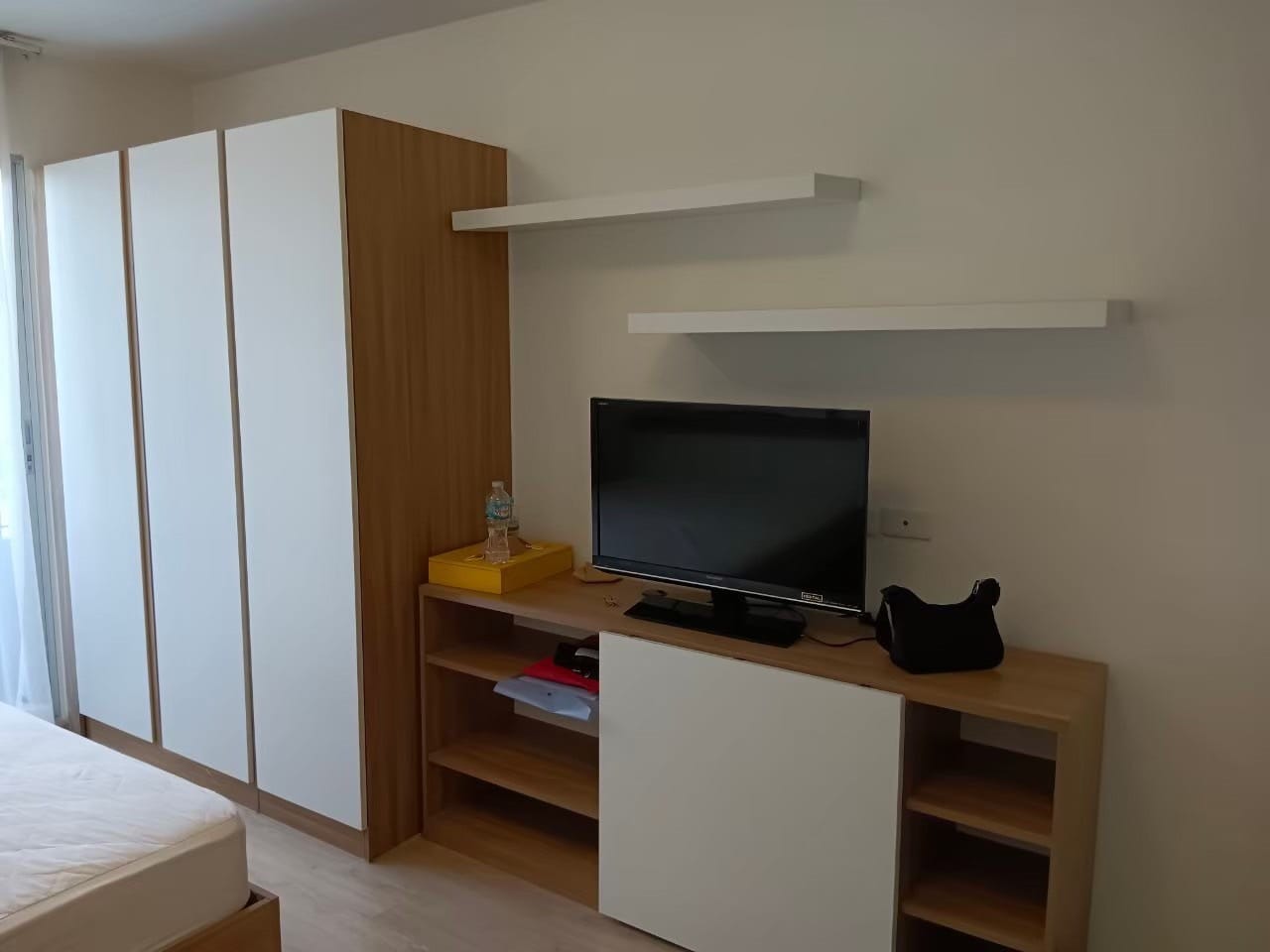 ให้เช่าห้องแบบ Studio 1ห้องน้ำ โซนพื้นที่ BTS ปุณณวิถี คอนโด Elio Sukhumvit 64 : เอลลิโอ สุขุมวิท 64 ขนาดห้อง 22 ตรม. ชั้น 6 ตึก B