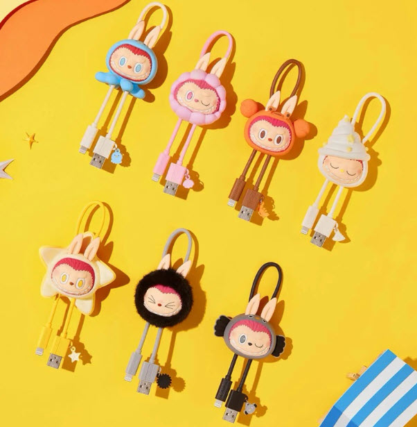 6941448683063 แบบสุ่ม สายชาร์จ ล่าบูบู้ drunk in sea-cable blind box Iphone