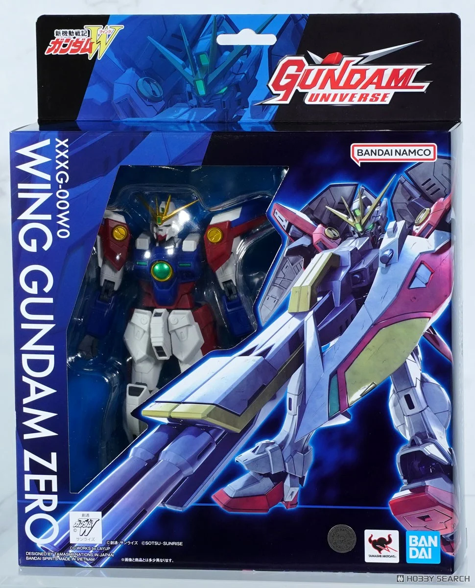 bandai 4573102675279 GUNDAM UNIVERSE XXXG-00W0 WING GUNDAM ZERO