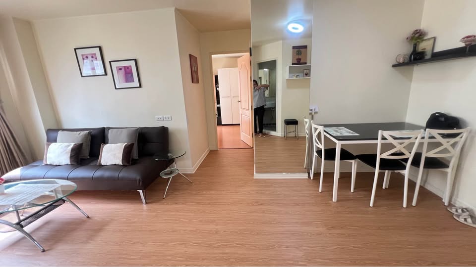 ให้เช่า Lumpini Condo Town Ramintra - Nawamin (ลุมพินี คอนโดทาวน์ รามอินทรา – นวมินทร์) 2 นอน 2น้ำ ขนาด 52 ตรม ตึก A ชั้น 15 ราคา 12,000 รถไฟฟ้าสีชมคู้บอน รามอินทรา กม9