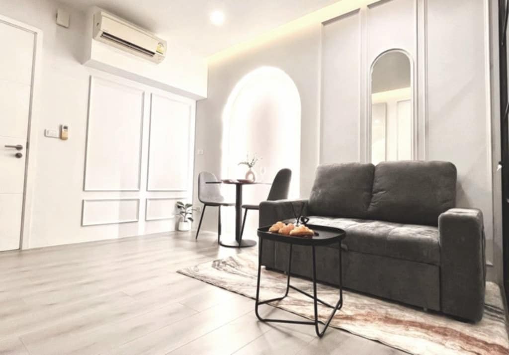 ปล่อยเช่า Blocs 77 (บลอคส์ 77) - โซนพื้นที่ BTS อ่อนนุช 1ห้องนอน 1ห้องน้ำ 1ห้องนั่งเล่น - ขนาดห้อง 31.53 ตรม. ชั้น 16 - ให้เช่า 15,500 ต่อเดือน