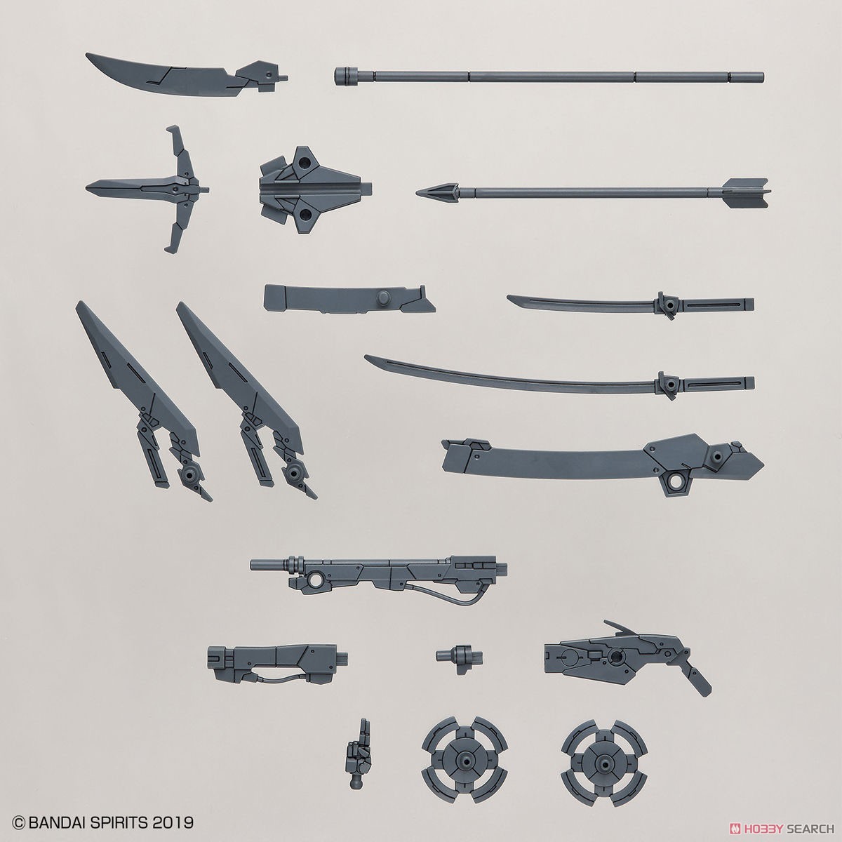 Bandai 4573102616586 CUSTOMIZE WEAPONS (SENGOKU ARMY)*ไม่รวมหุ่นครับ*