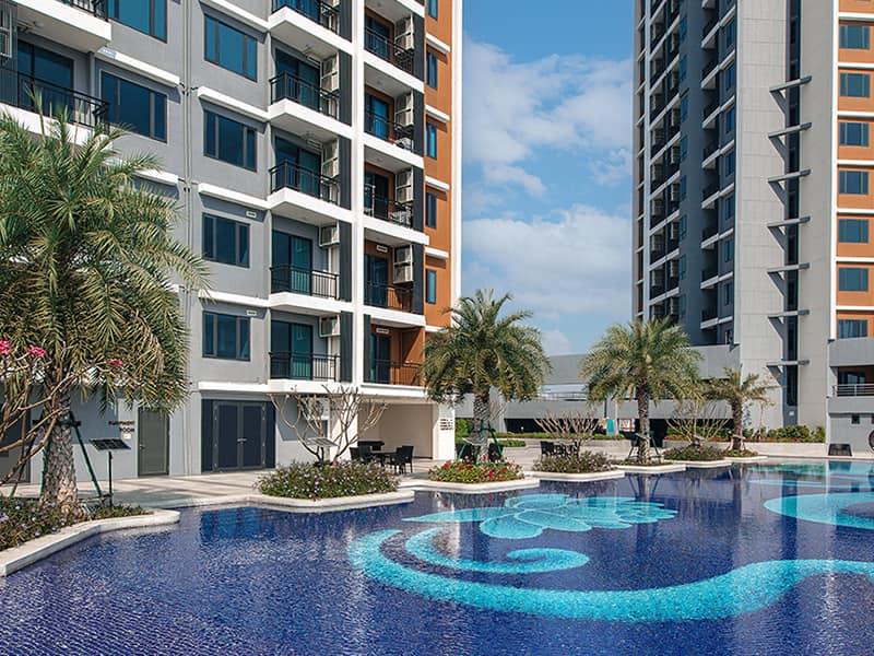 ให้เช่าคอนโด Artisan Ratchada (อาร์ติซาน รัชดา) - ตกแต่งเฟอร์ครบน่าอยู่มีเครื่องซักผ้า - การเดินทาง: MRT สถานีศูนย์วัฒนธรรม