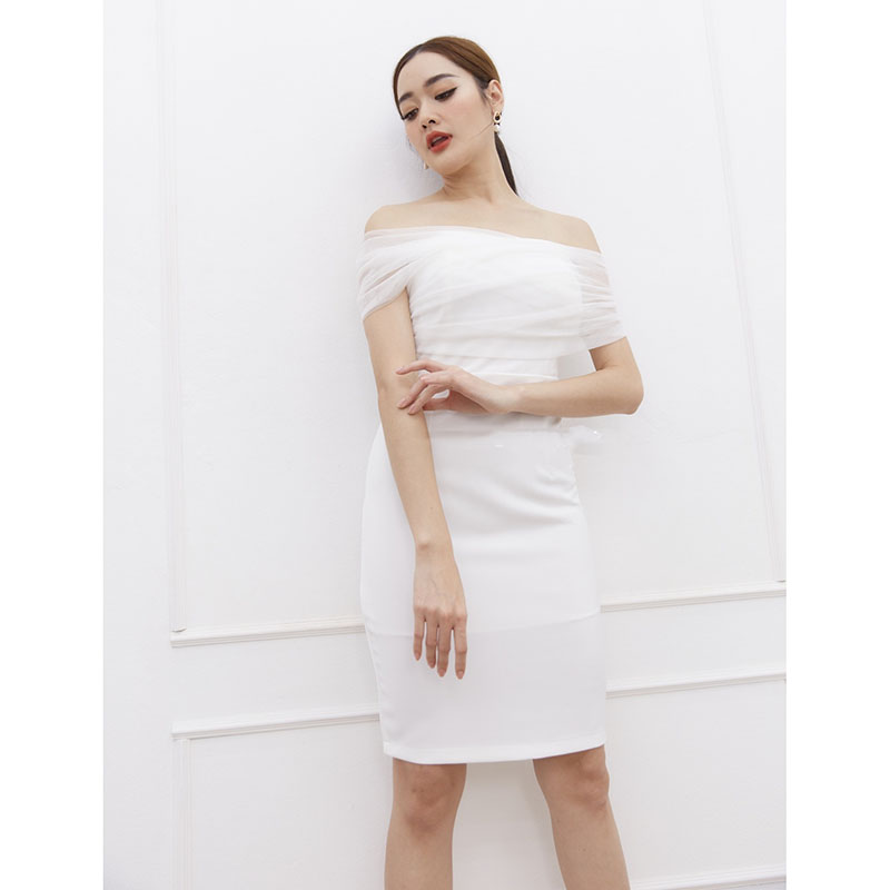 kudapy เดรสสั้นสี: แดง ขาว เขียว ที่สุดของลุคออกงาน สวย แพง เลอค่าที่สุด