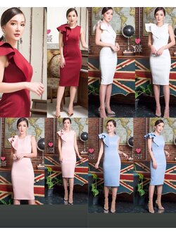 kudapy กล่องสุ่มเดรสไปงาน เดรสไปงานแต่ง แจ้งขนาดไซต์ให้แม่ค้าได้ค่ะ เลือกแบบไม่ได้นะคะ