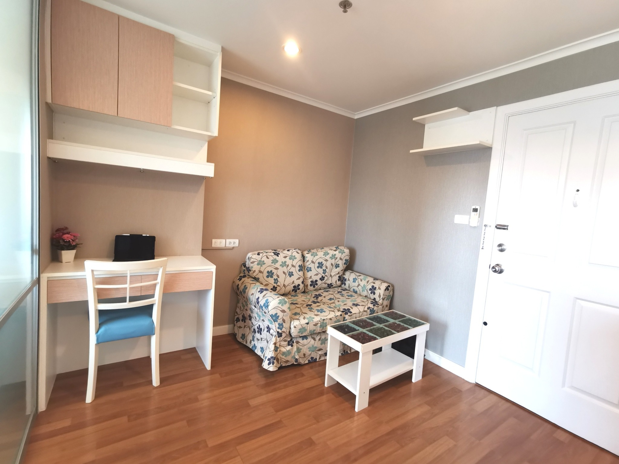 ให้เช่าห้องแบบ 1ห้องนอน 1ห้องน้ำ โซนพื้นที่ ม.เกษตร BTS รัชโยธิน คอนโด Lumpini Place Ratchayothin (ลุมพินี เพลส รัชโยธิน) High Rise ขนาดห้อง 28 ตรม. ชั้น 11 ตึก A