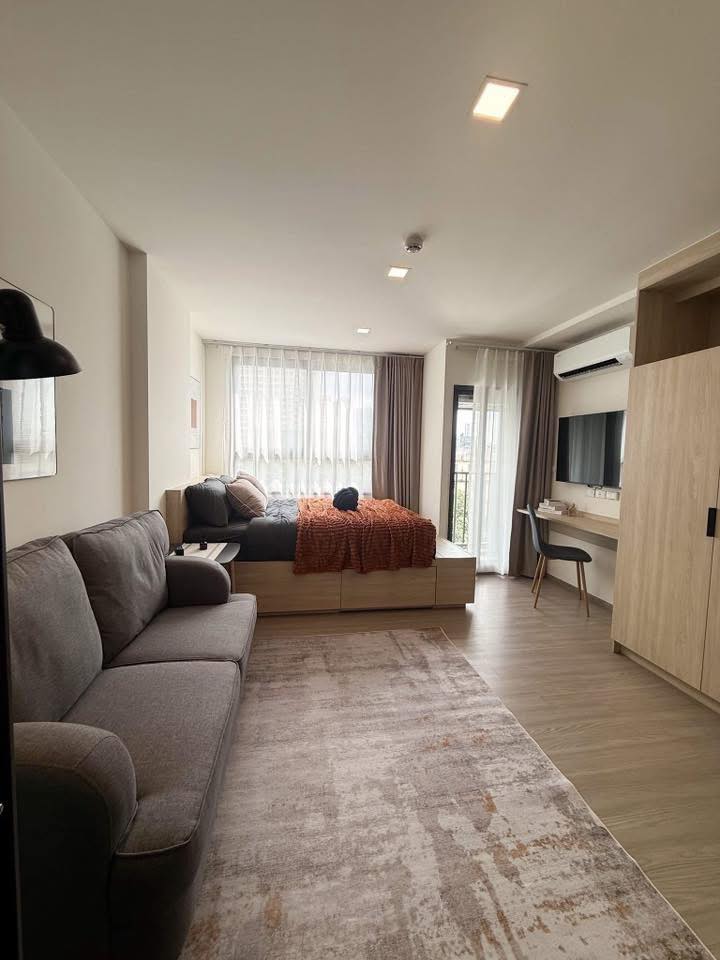 ให้เช่าคอนโด THE MUVE Pradipat (เดอะ มูฟ ประดิพัทธ์) โซน รถไฟฟ้า BTS สะพานควาย Studio / 1ห้องน้ำ / ครัวแยก ขนาดห้อง 24.5 ตรม. ชั้น 6