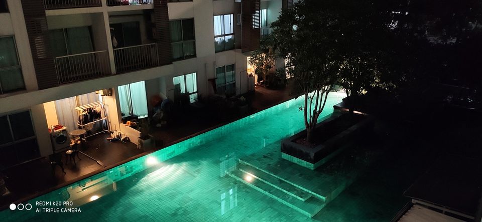 ปล่อยเช่าคอนโด เอ สเปซ อโศก-รัชดา (A Space Asoke-Ratchada) - 1ห้องนอน 1ห้องน้ำ 1ห้องนั่งเล่น - ใกล้ MRTพระราม9/เซ็นทรัลพระราม9/มศว. - ขนาดห้อง 35 ตรม. ชั้น 3 ตึก G วิวสระว่ายน้ำ