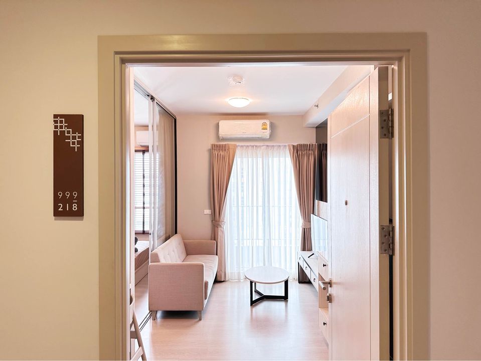 ให้เช่าคอนโด Chapter One Shine Bangpo (แชปเตอร์ วัน ชายน์ บางโพ) ตกแต่งเฟอร์ครบห้องสวยใหม่มากๆใกล้ MRT บางโพ ราคาต่อรองได้