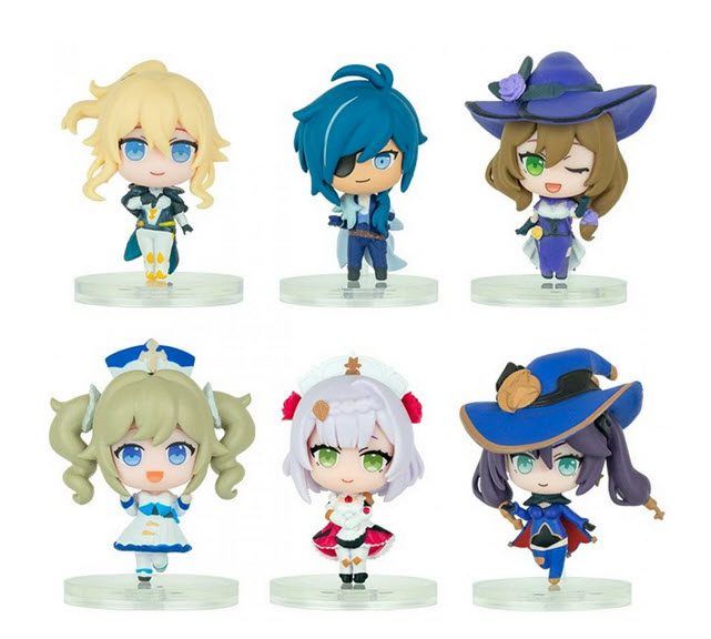 4571598596467 (set 6) Bushiroad Genshin Impact Vol.3 ครบเซ้ต ได้ครบ 6แบบ