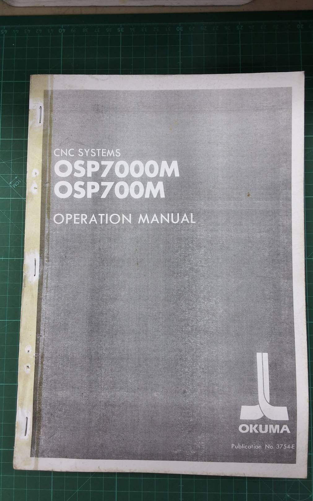 OKUMA OSP7000M,OSP700M OPERATION MANUAL WIRING DIAGRAM