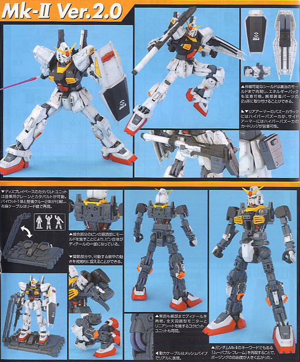 Bandai4573102615770 MG RX-1238412 78 Gundam Mk-II Ver.2.0 A.E.U.G. Ver. 4000เยน