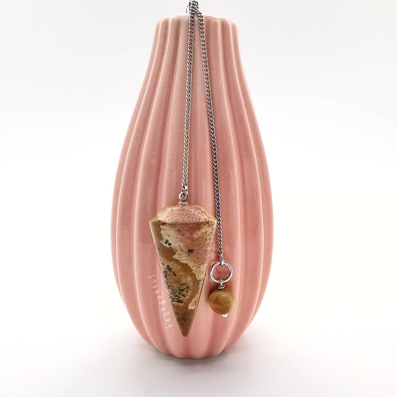 เพนดูลัมหินพิกเจอร์แจสเปอร์ Picture Jasper