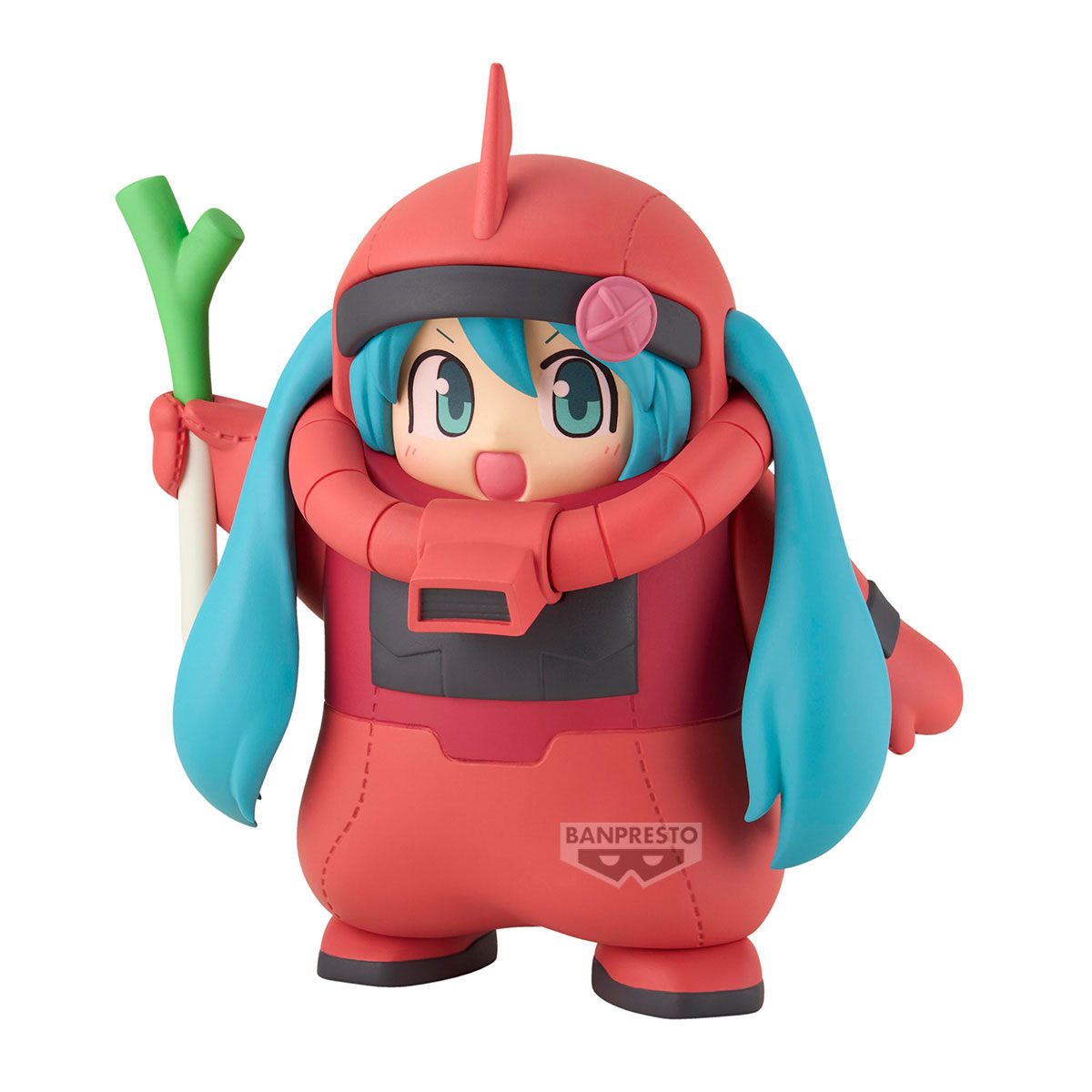 Preorderเข้า 3-4/2026 รบกวนสั่งแยกกับสินค้ารายการอื่นครับ Banpresto 4573102711342 GUNDAM 45TH×HATSUNE MIKU FIGURE CHAR'S ZAKU COSTUME [HATSUNE MIKU VER.]